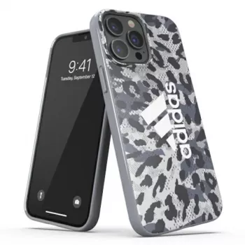 Adidas OR SnapCase Leopard maska za Apple iPhone 13 Pro Max, siva