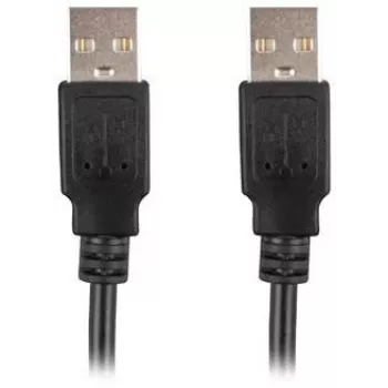 Lanberg USB-A M/M 2.0 kabel 0,5 m, crni