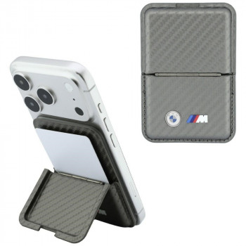 BMW M Carbon Metal Logos MagSafe novčanik, antracit