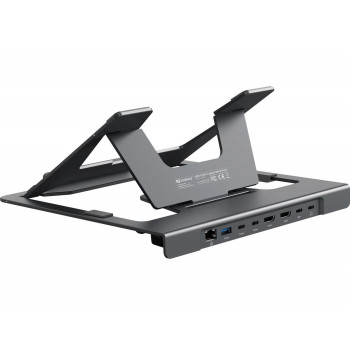 Sandberg USB-C 8u1 stalak-dock za prijenosno računalo (136-83)