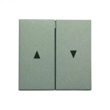 Gira 029426 prekidač za rolete s strelicama, System 55, aluminij