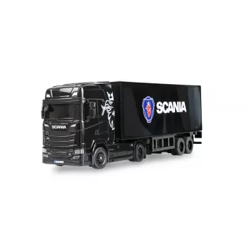 Amewi Mini-Scania 730 S s prikolicom za kovčeg 4WD 1:64 RTR (22785)