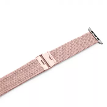 PURO Loop Nylon narukvica za Apple Watch 38/40/41 mm, ružičasta