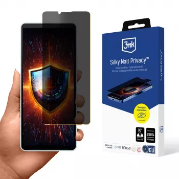 3MK Silky Matt Privacy mat folija za zaštitu od pogleda za Sony Xperia 10 VI