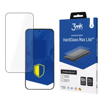3MK HardGlass Max Lite kaljeno staklo za Xiaomi 15T 5G, crno