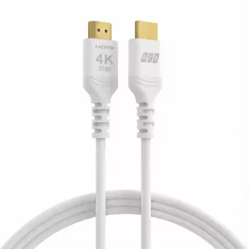 EFB Elektronik HDMI-20-00011 HDMI kabel High Speed s Ethernetom, 4K60Hz, 18 Gbit/s, 0,5 m, bijeli, kompatibilan s HDMI 2.0