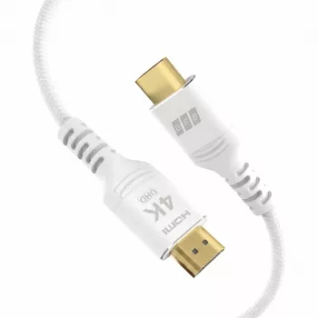 EFB Elektronik HDMI-20-00011 HDMI kabel High Speed s Ethernetom, 4K60Hz, 18 Gbit/s, 0,5 m, bijeli, kompatibilan s HDMI 2.0