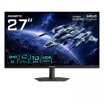 Gigabyte G27Q26 27 inch QHD monitor za igranje, 68,6 cm, 2560 x 1440, 260 Hz, 1 ms, crni