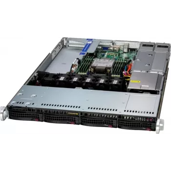 Supermicro SuperServer SYS-512B-WR-G1 WIO 1U rack barebone poslužitelj, jedno Socket, 32 GB