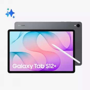 Samsung Galaxy Tab S12+ SM-X846 tablet, 12,6 inch 5G, 256 GB, sivi