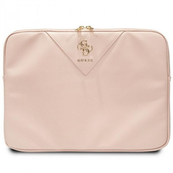 Guess GUCS14ZPGSTEGP futrola za prijenosno računalo, 14 inch, Triangle 4G, ružičasta