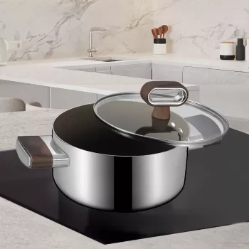 Maestro TITANCORE MR-3560-26 Cooking Pot with Lid, 26 cm, 5.2 L