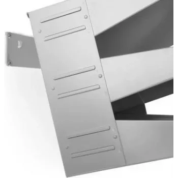DURABLE stalak za sortiranje dokumenata 3 razine A4 crni 335901