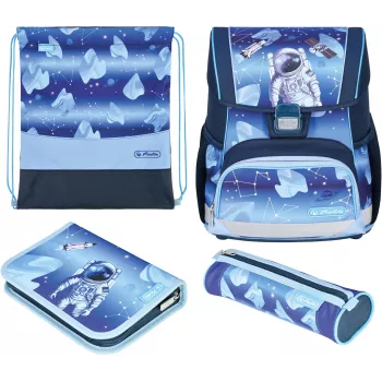 Herlitz Loop Plus Cosmic Explorer set školskog ruksaka