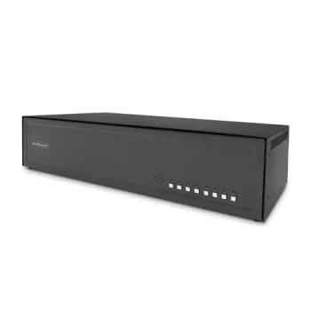StarTech.com Secure 8-portni KVM preklopnik - 8 x KVM - za ugradnju u rack