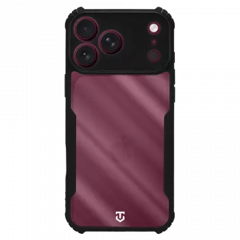 Tactical Quantum Stealth maska za iPhone 17 Pro Max / 18 Pro Max, prozirna/crna