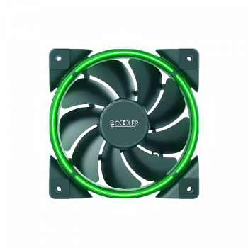 Ventilator kućišta 120 mm PCCOOLER CORONA zeleni, 1000–1800 okr/min, 120 mm